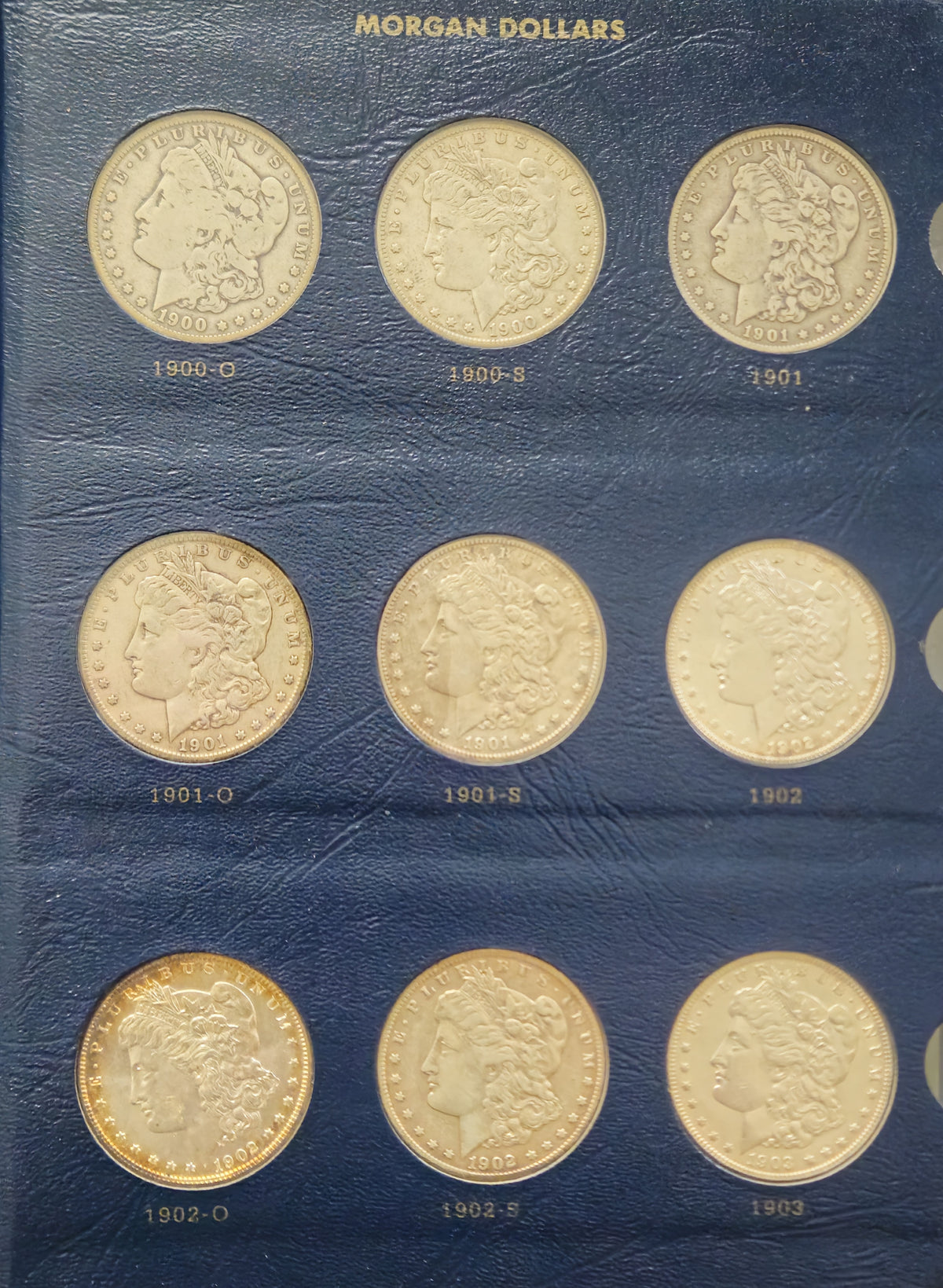Morgan Silver Dollar Collection 1878–1921 - 96 Coins - 13 Carson City - Near Complete