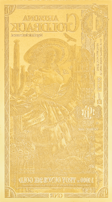 1 Arizona Goldback – Alpha Edition (Limited Series)