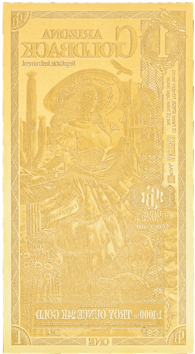 1 Arizona Goldback