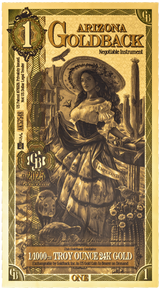 1 Arizona Goldback