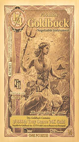 1/4 Florida Goldback