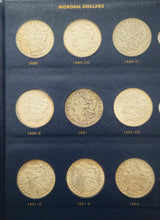 Morgan Silver Dollar Collection 1878–1921 - 96 Coins - 13 Carson City - Near Complete