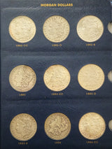 Morgan Silver Dollar Collection 1878–1921 - 96 Coins - 13 Carson City - Near Complete