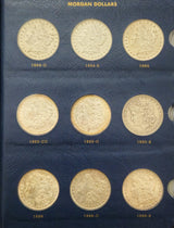 Morgan Silver Dollar Collection 1878–1921 - 96 Coins - 13 Carson City - Near Complete