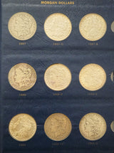 Morgan Silver Dollar Collection 1878–1921 - 96 Coins - 13 Carson City - Near Complete