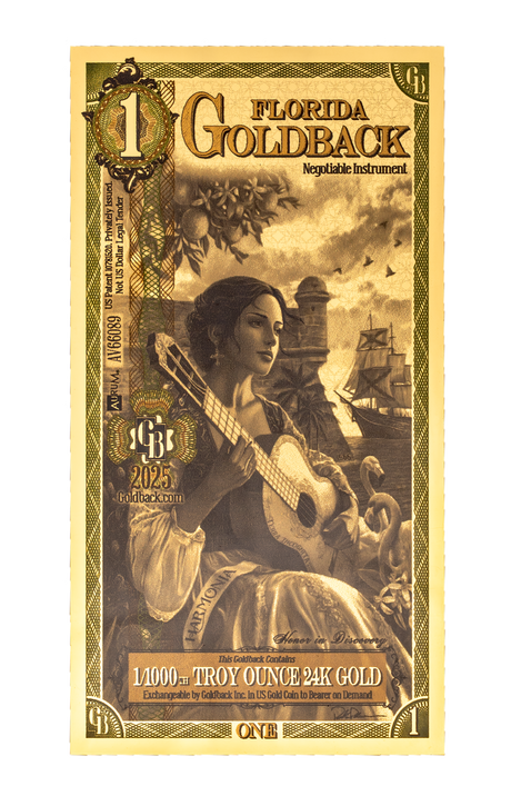 1 Florida Goldback front