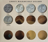 Complete Walking Liberty Half Dollar Collection 1916–1947 — All 65 Coins — Key Dates