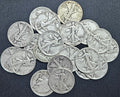 90% Silver Walking Liberty Half Dollar – Circulated Random Date (1916–1947)